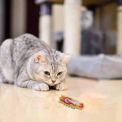 Jouet pour Chat - MiniInsecteToy™ - Scarabée Jaune - Le Monde Des Chats Mignons